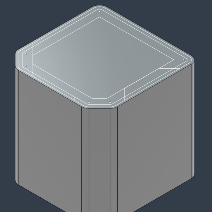 Variable chamfers CAD 1
