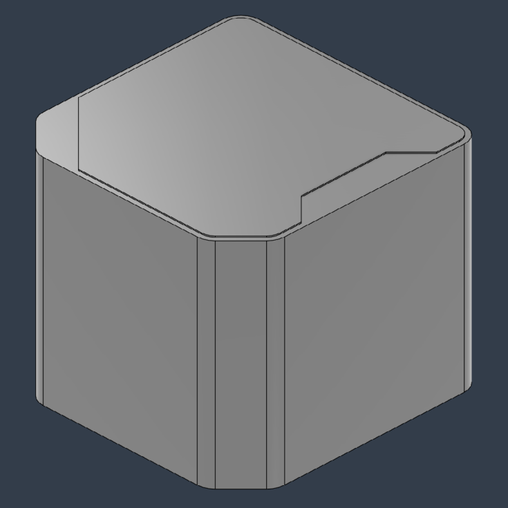 Variable chamfers CAD 2