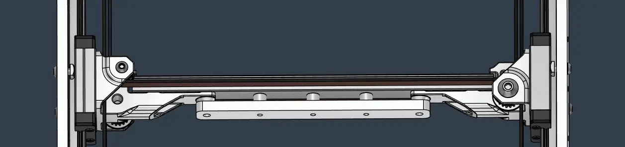 Monolith Zero rear bottom XY gantry extrusion